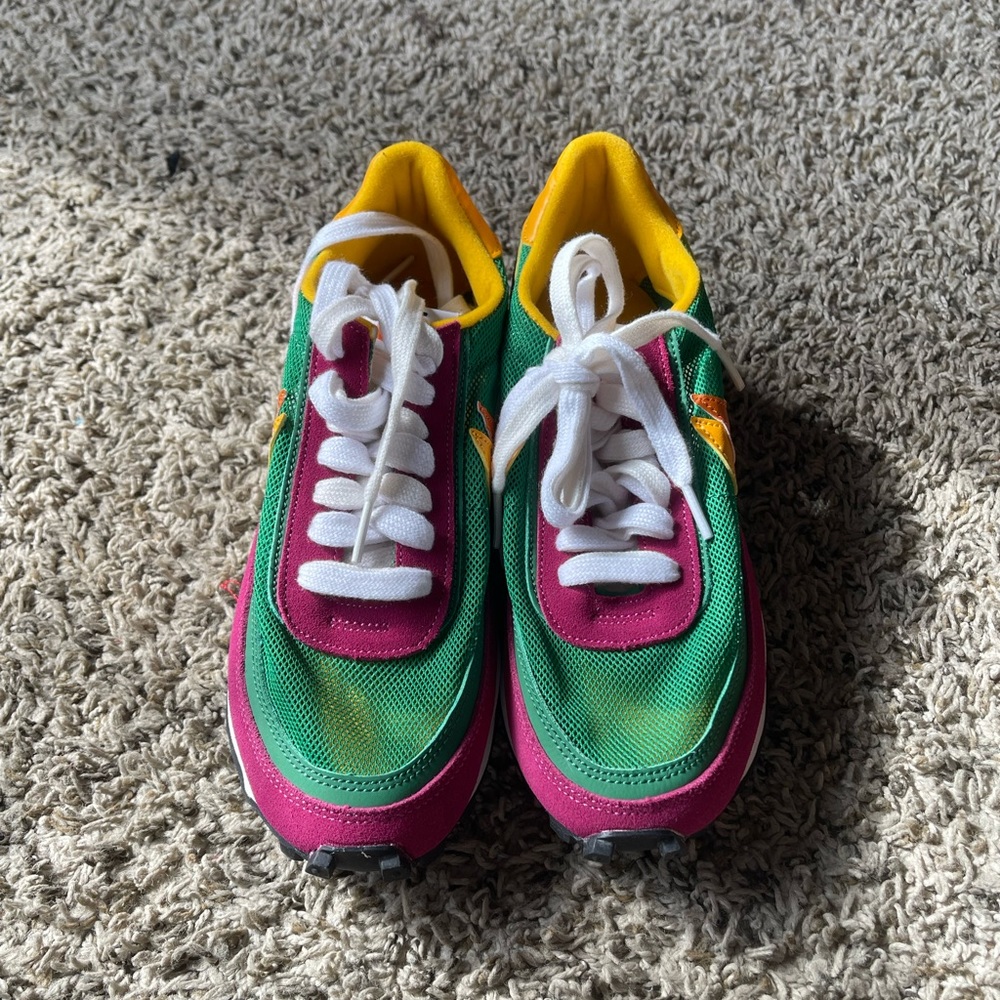 sacai x LDWaffle 'Pine Green'